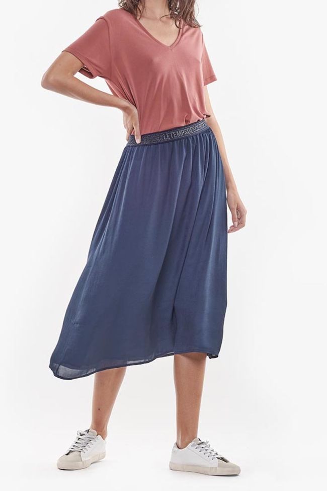 Macky blue long skirt