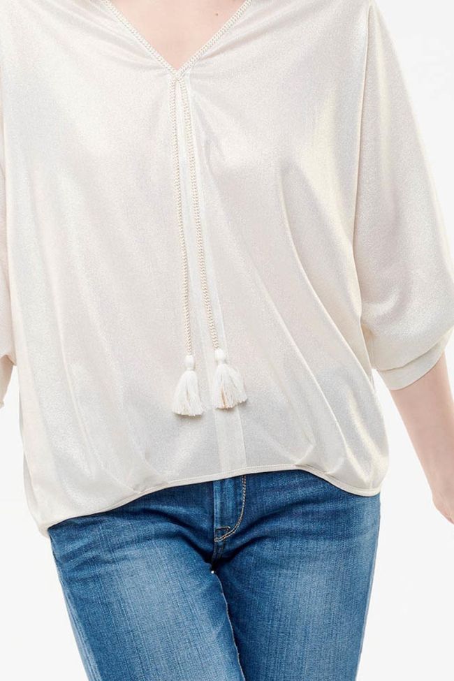 Pagos off-white blouse