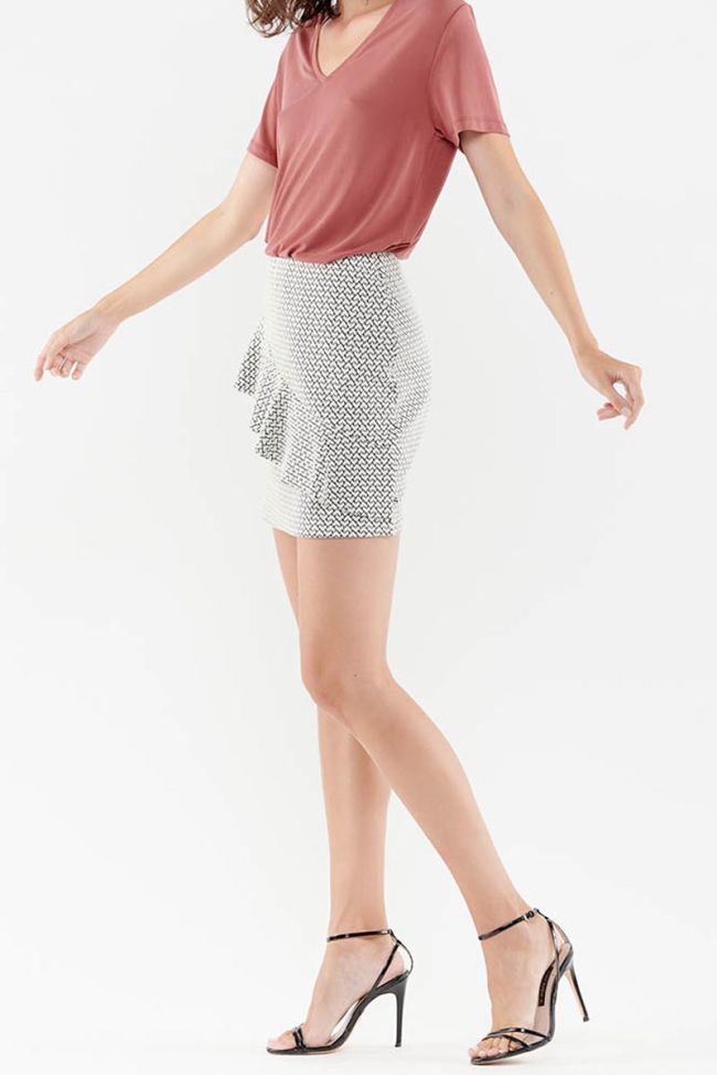 Sofy off-white skirt