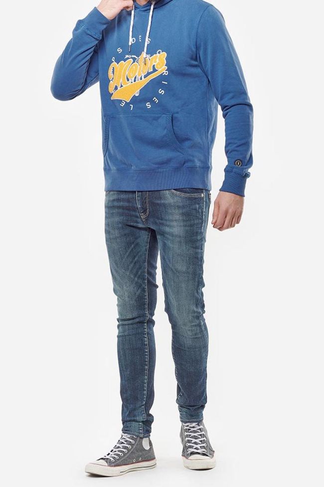 Preiser blue hooded sweatshirt