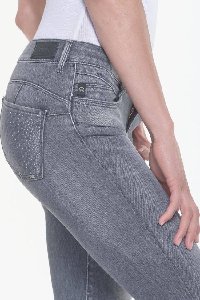 Aida pulp slim strass jeans gray N°3