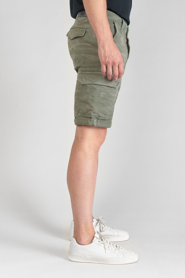 Khaki camo Jogg Damon bermuda shorts