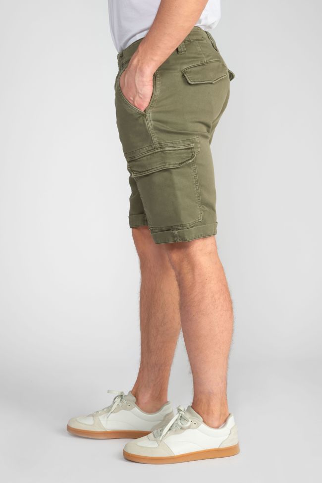 Damon khaki Jogg Bermuda shorts