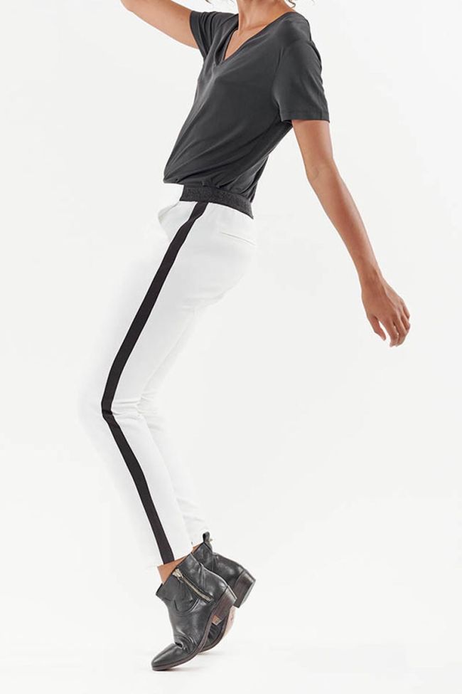 Kong off-white trousers