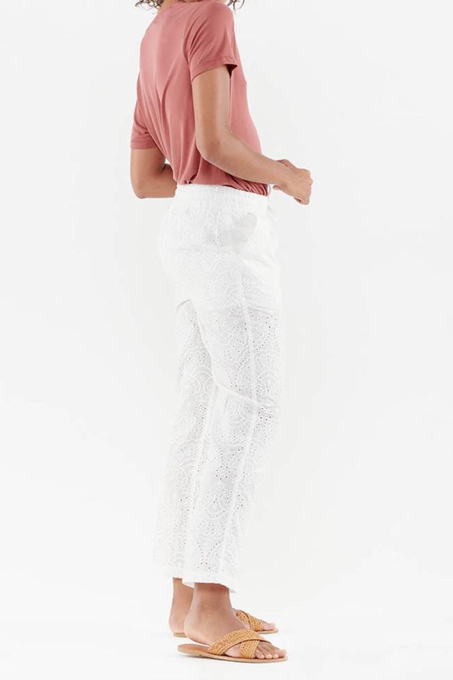 Yeta white trousers