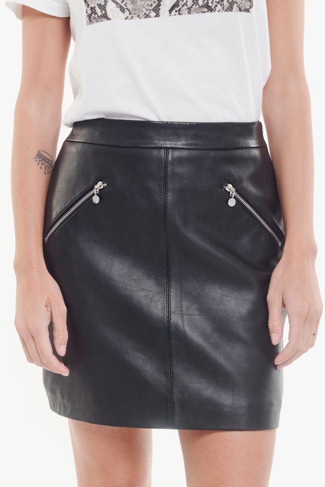 Leather Bridget skirt