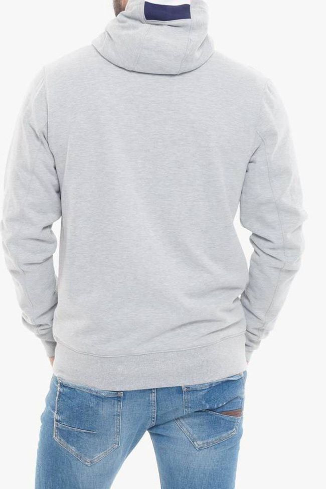 Celto zipped sweatshirt grey