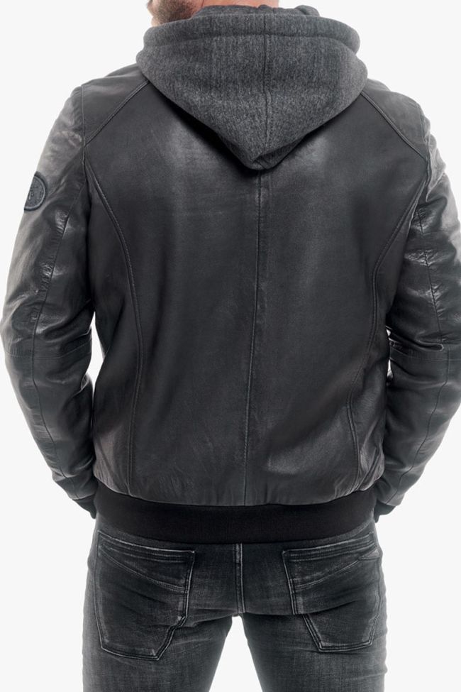 Black Kane leather jacket