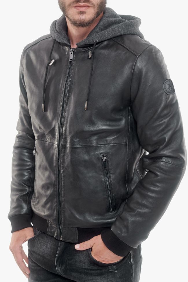 Black Kane leather jacket