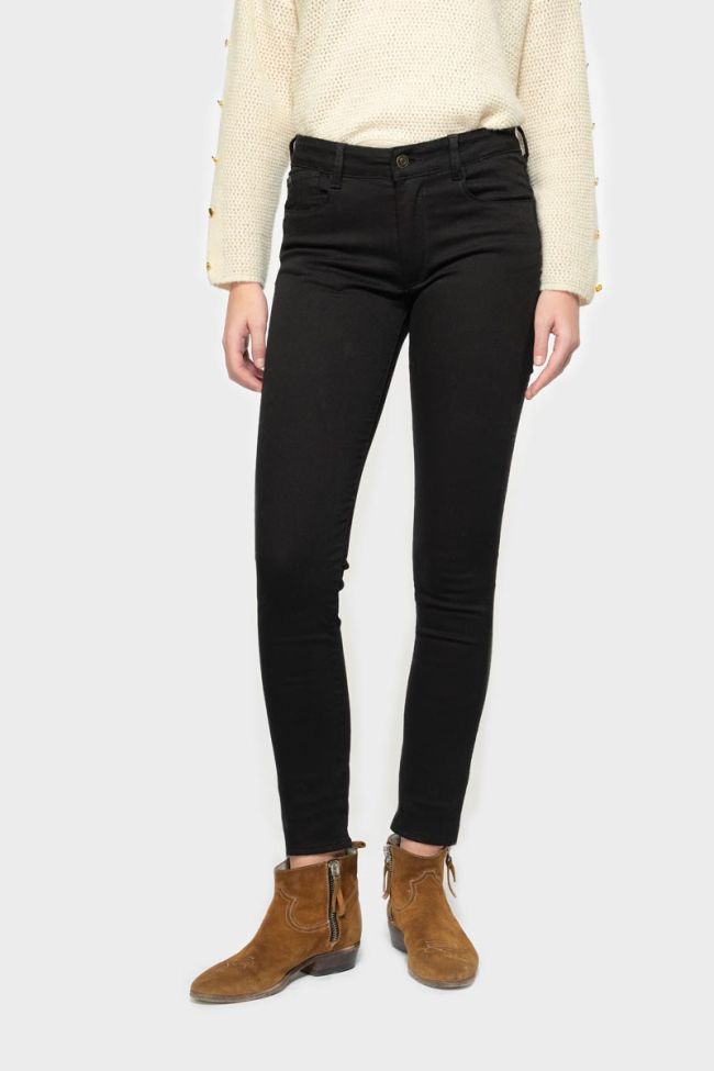 Pulp slim high waist black jeans N°0