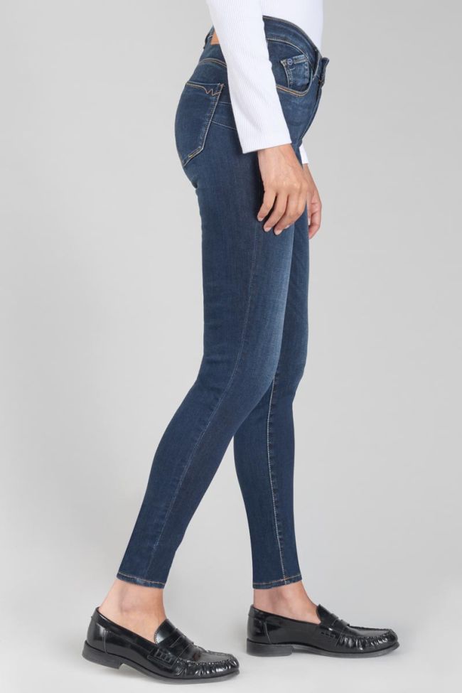 Shac pulp slim 7/8th high waist jeans blue  N°1