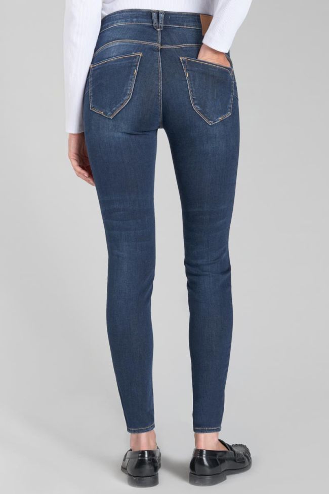 Shac pulp slim taille haute 7/8ème jeans bleu N°1 