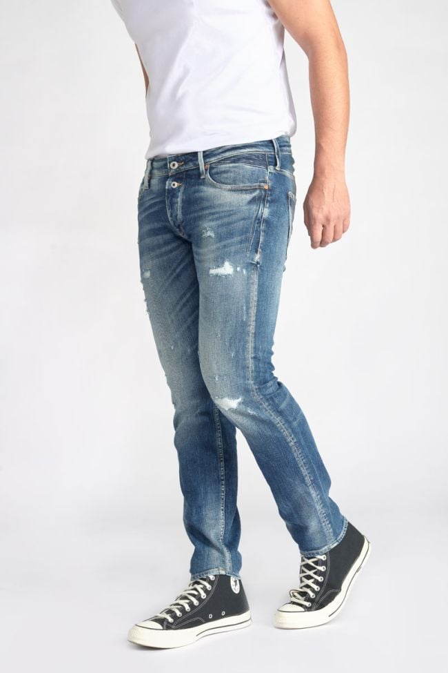 Itzan 700/11 adjusted jeans destroy blue N°4