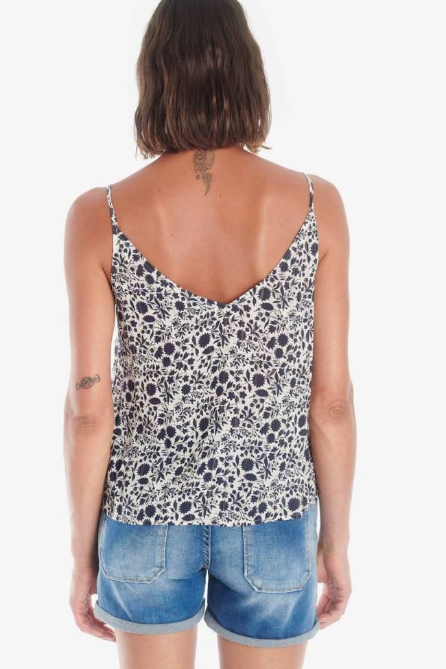 Dark blue floral pattern Canay camisole