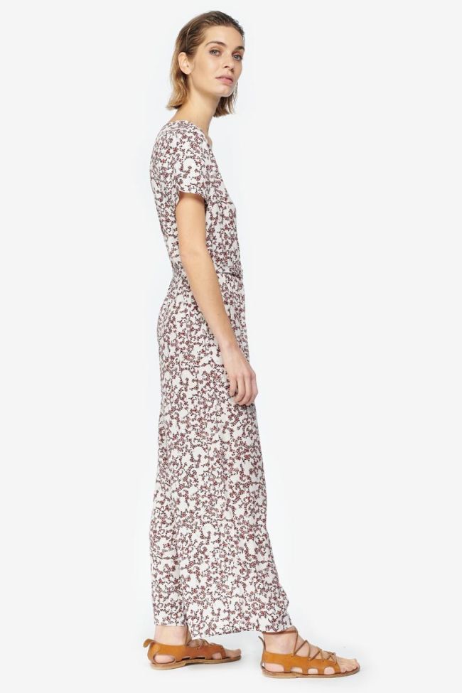 White floral pattern Galice jumpsuit