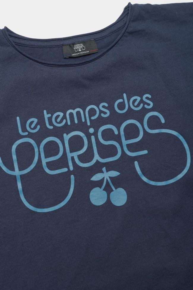 Musgi t-shirt with blue logo