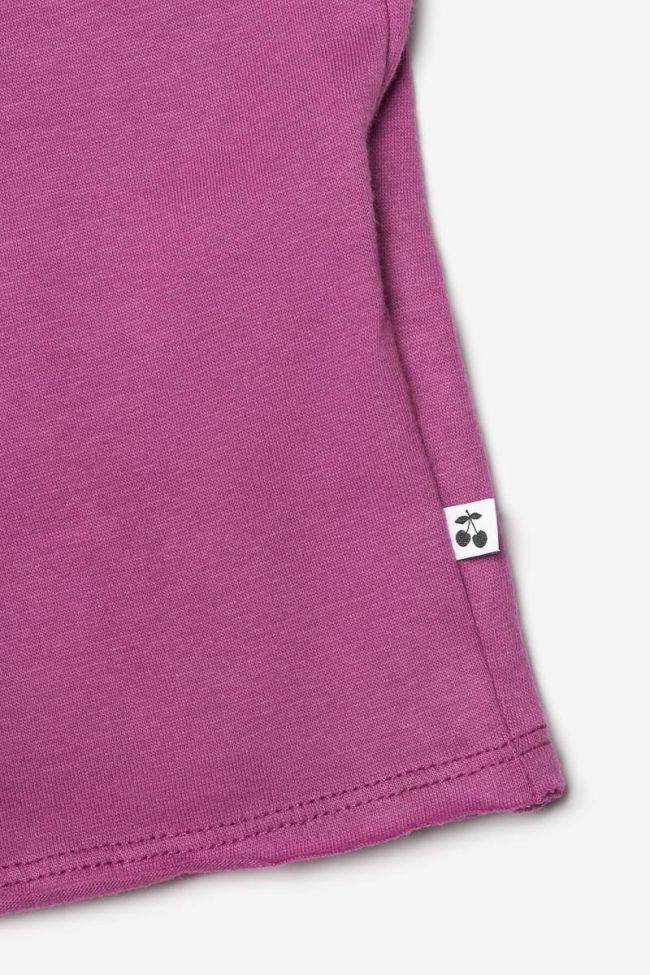 Printed purple Musgi t-shirt