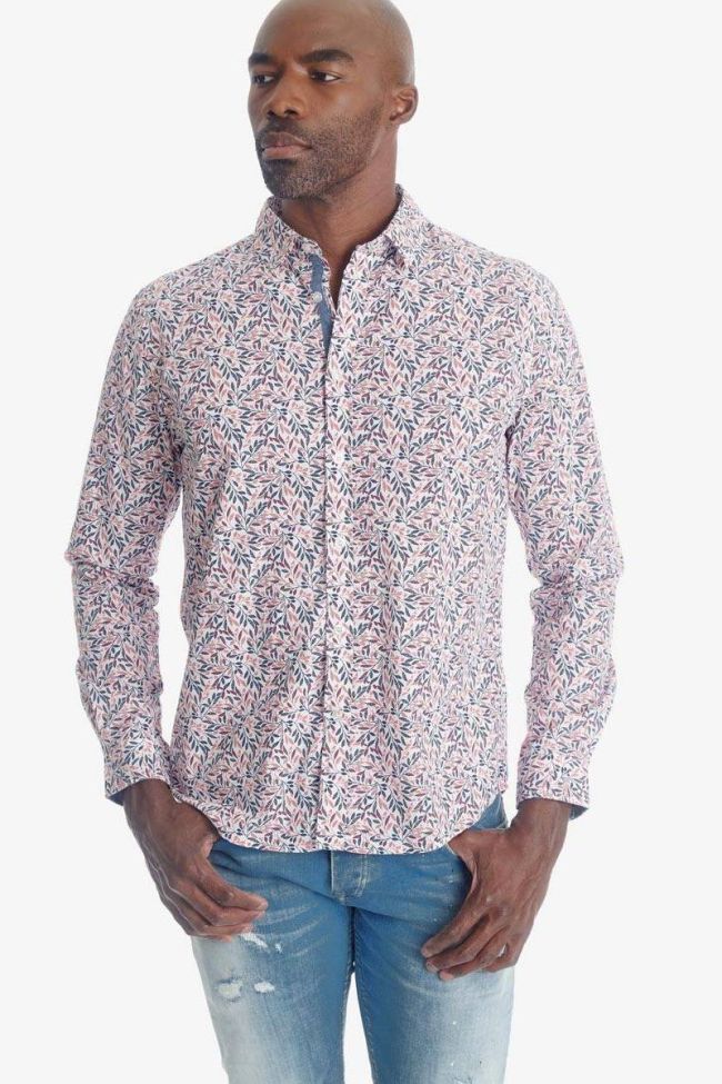 White floral pattern Baxel shirt