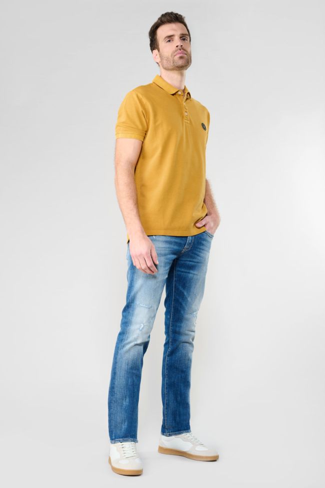 Mustard yellow Dylon polo shirt