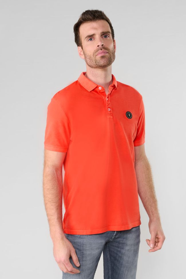 Orange Dylon polo shirt