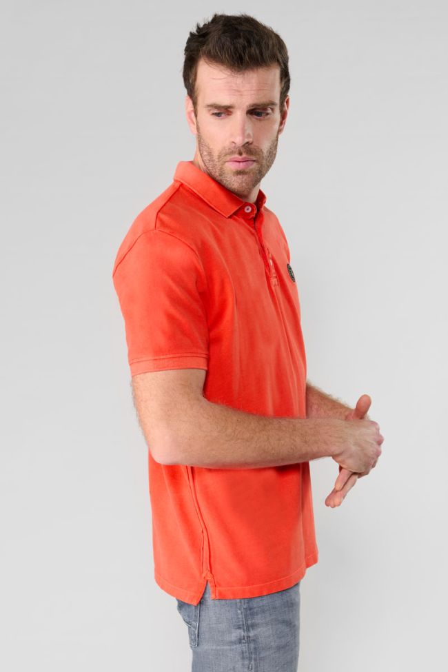 Orange Dylon polo shirt