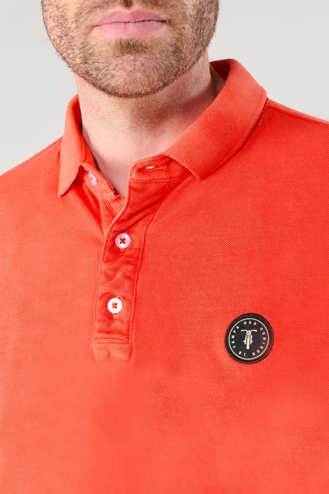 Orange Dylon polo shirt