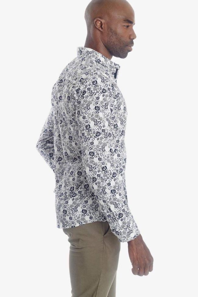 Flower pattern Pold shirt