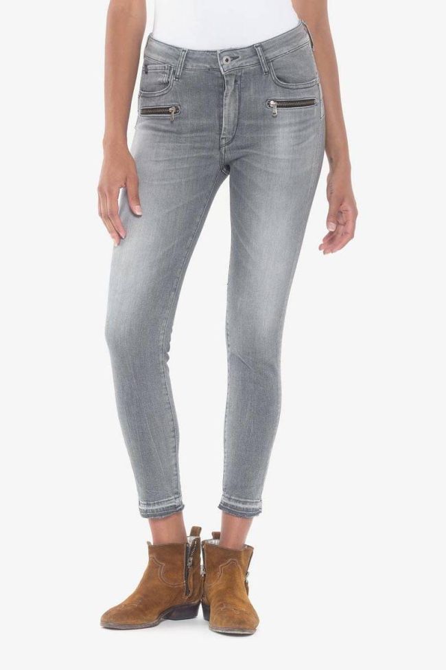 Dado pulp slim high waist 7/8th jeans grey N°3 