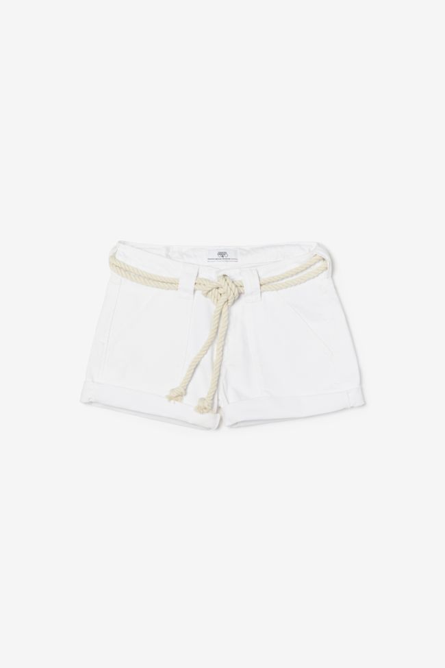 White denim Olsen2 shorts