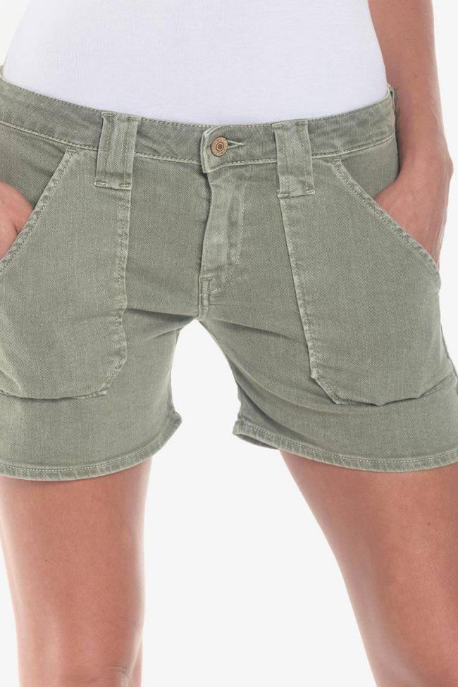 Khaki denim Olsen2 shorts