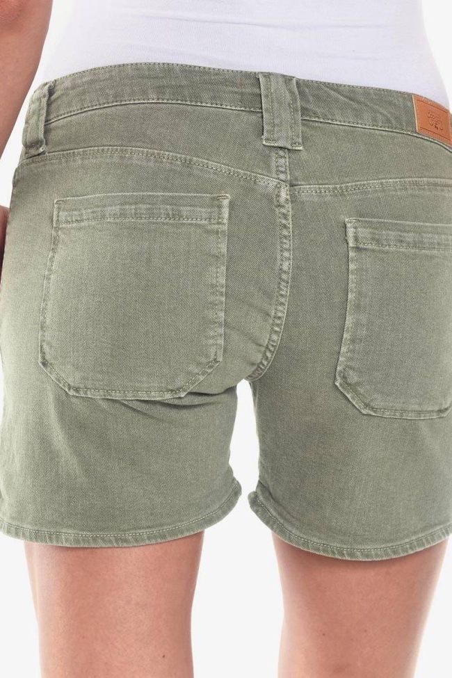 Khaki denim Olsen2 shorts