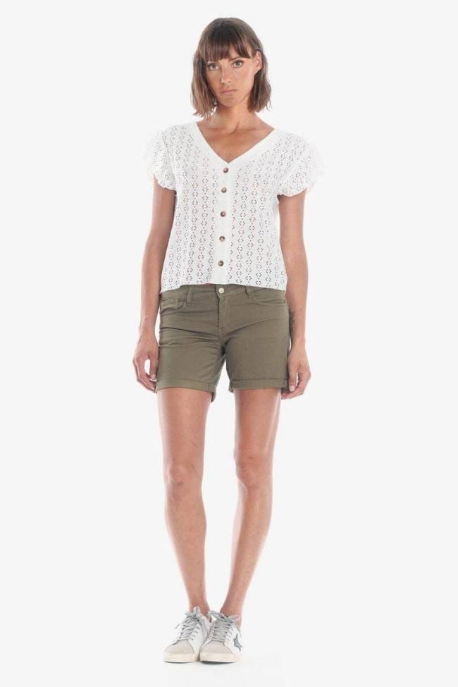 Khaki Paola pulp shorts