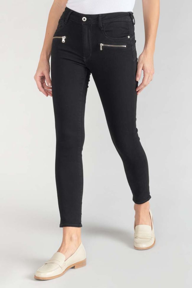 Dado pulp slim high waist 7/8th jeans black N°0