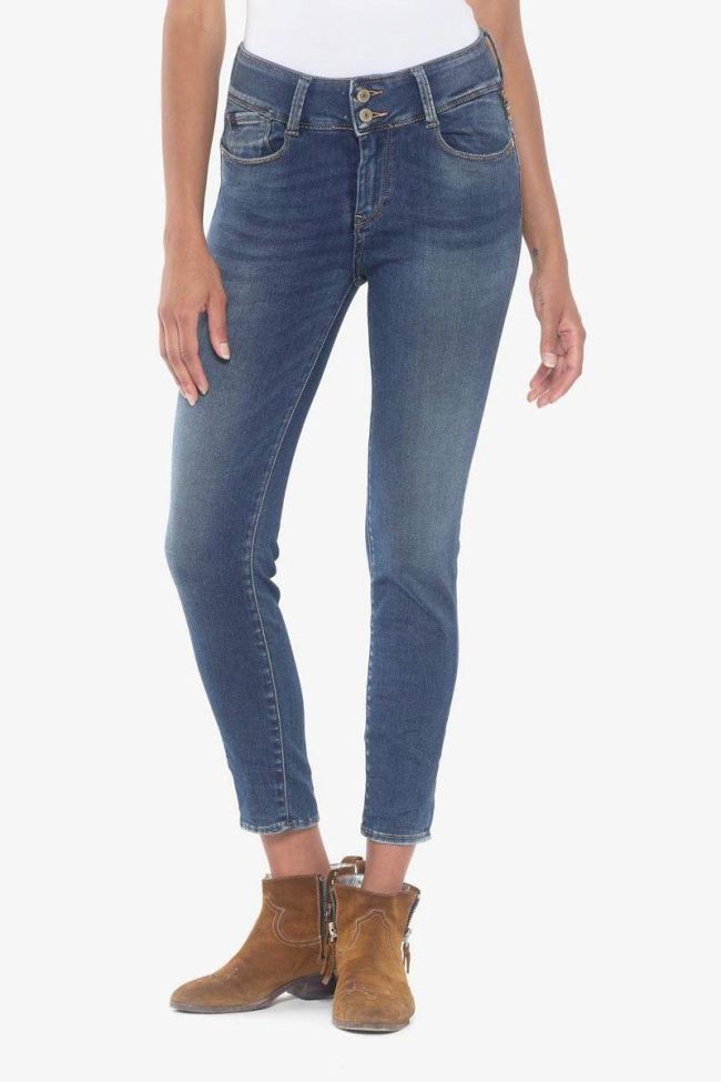 Via ultra pulp slim high waist 7/8th jeans blue N°4