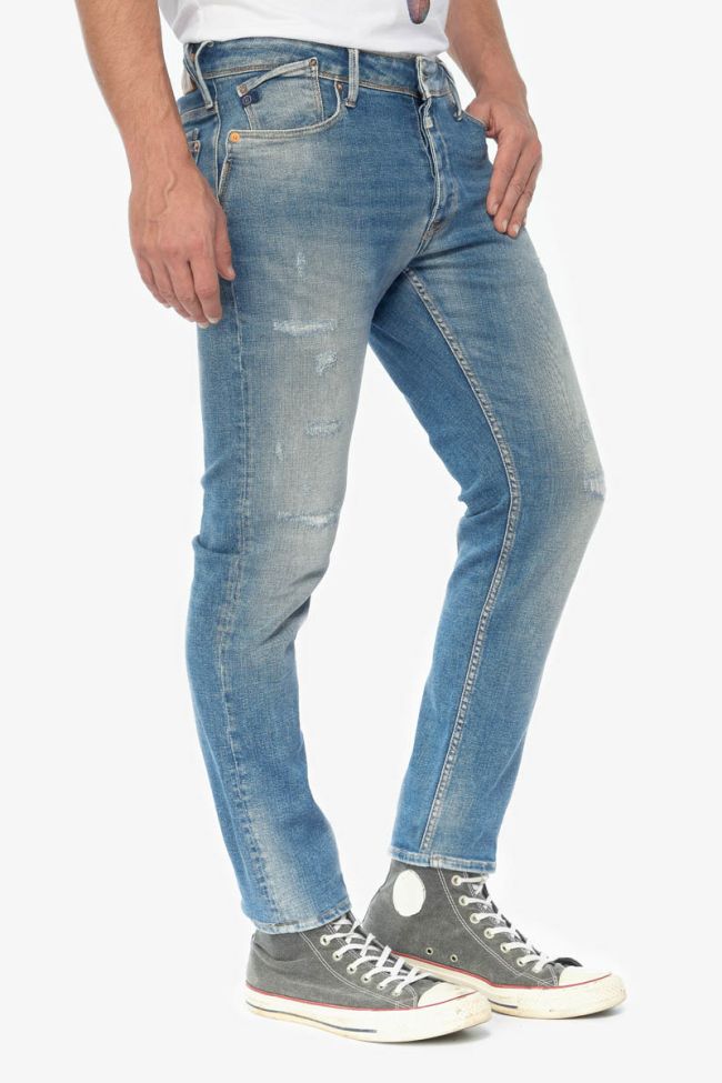 Iraun 600/17 adjusted jeans destroy blue N°4