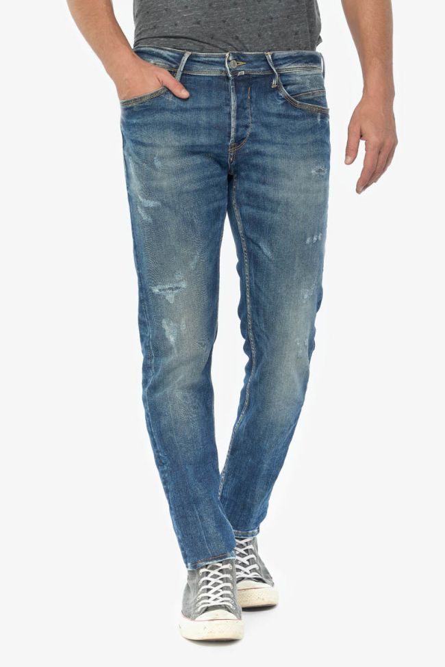 Adur 700/11 adjusted jeans destroy blue  N°2
