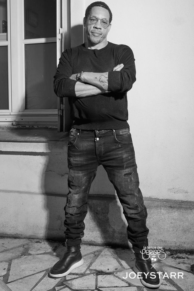 Jagg tapered arched jeans black N°1 by JoeyStarr