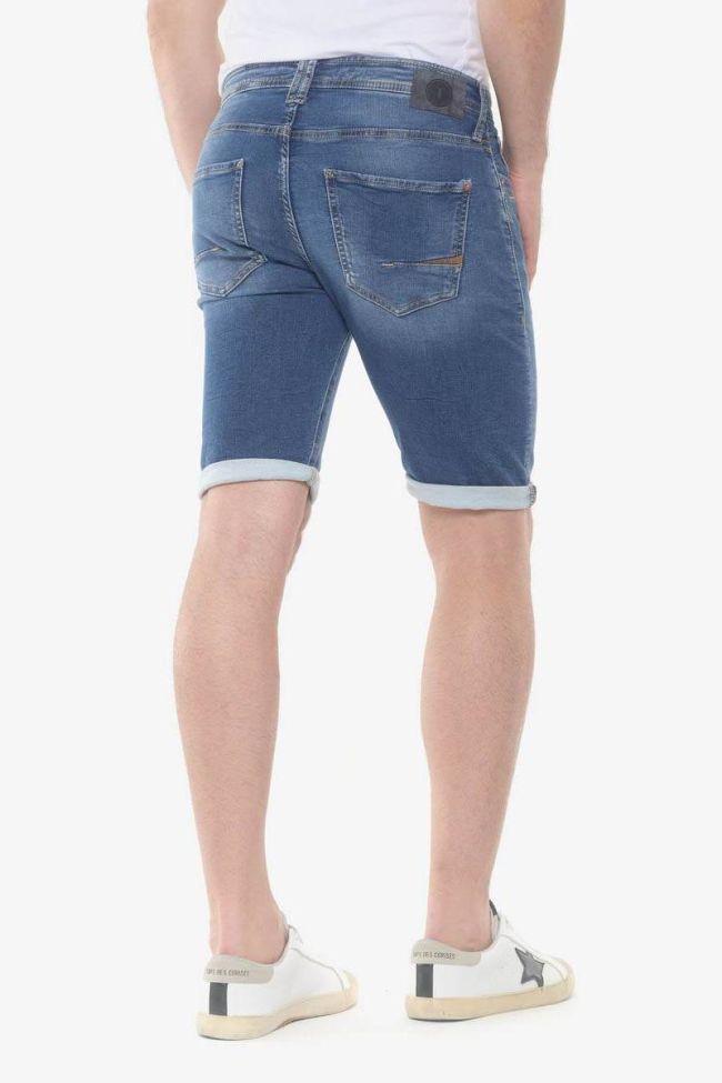 Stonewashed blue Lo Jogg bermuda shorts