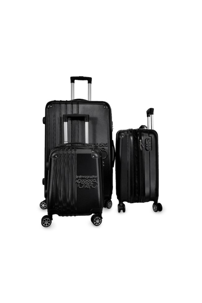 Set de 3 valises Victoria noires