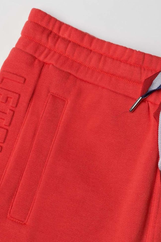 Red Milanbo jogging bermuda shorts