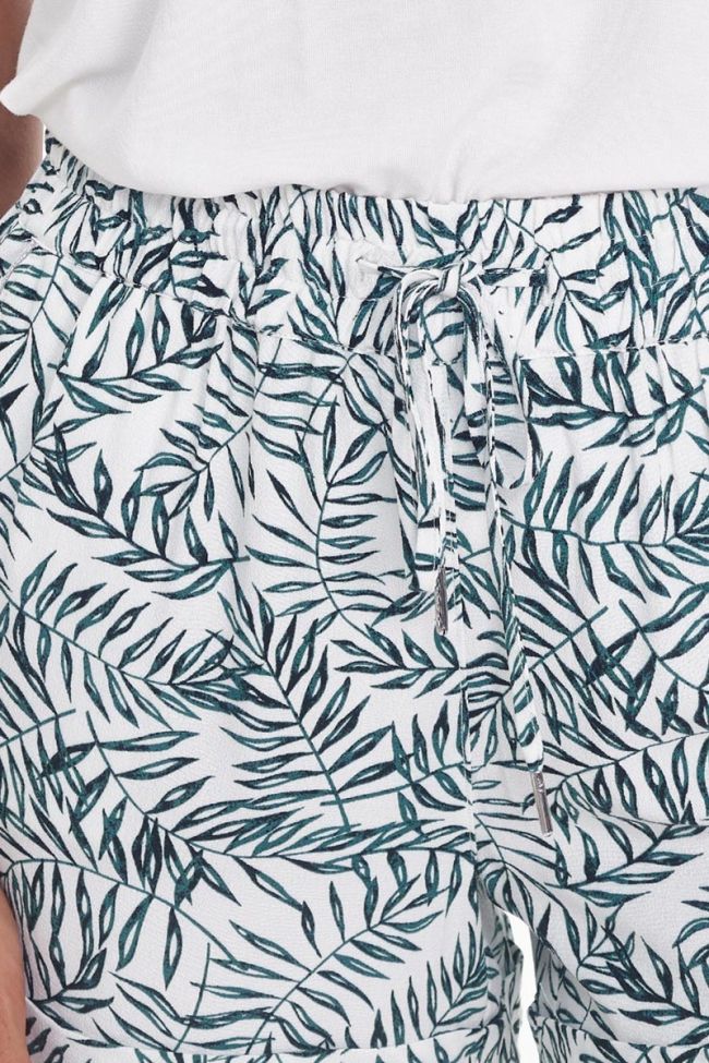Mineo shorts with jungle pattern