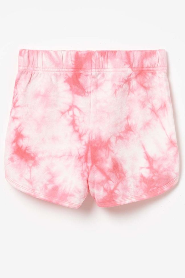 Pink tie-dye Mooregi shorts