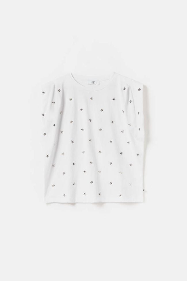 White starry Larm t-shirt