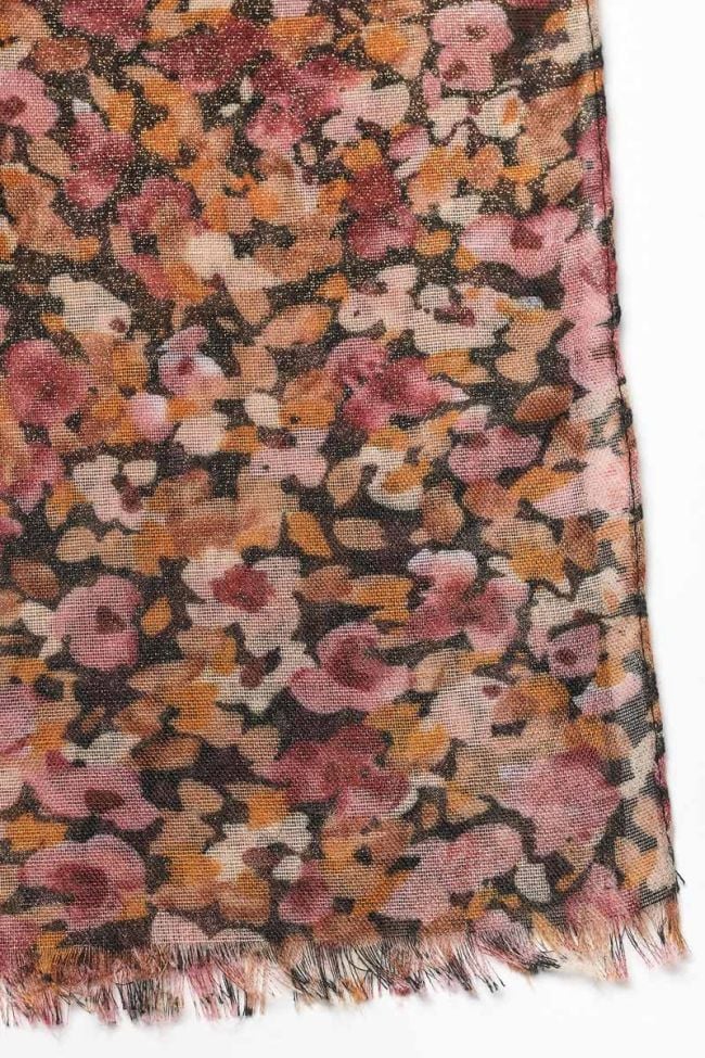 Pink floral Musegi scarf