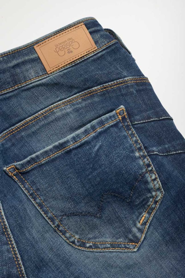 Pulp straight-legged high waist blue jeans N°2
