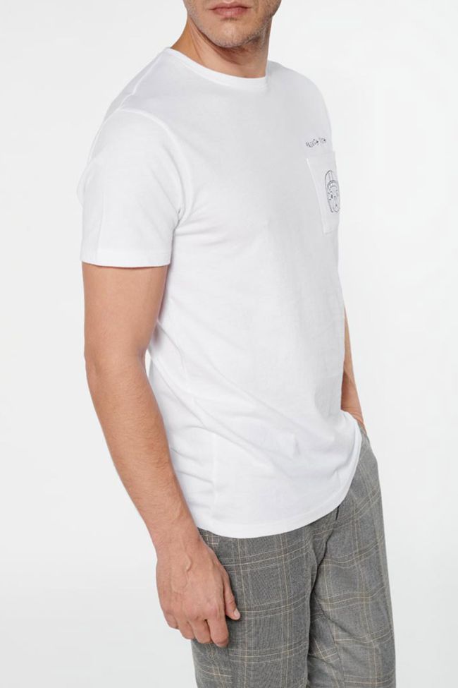 Embroidered white Boly t-shirt
