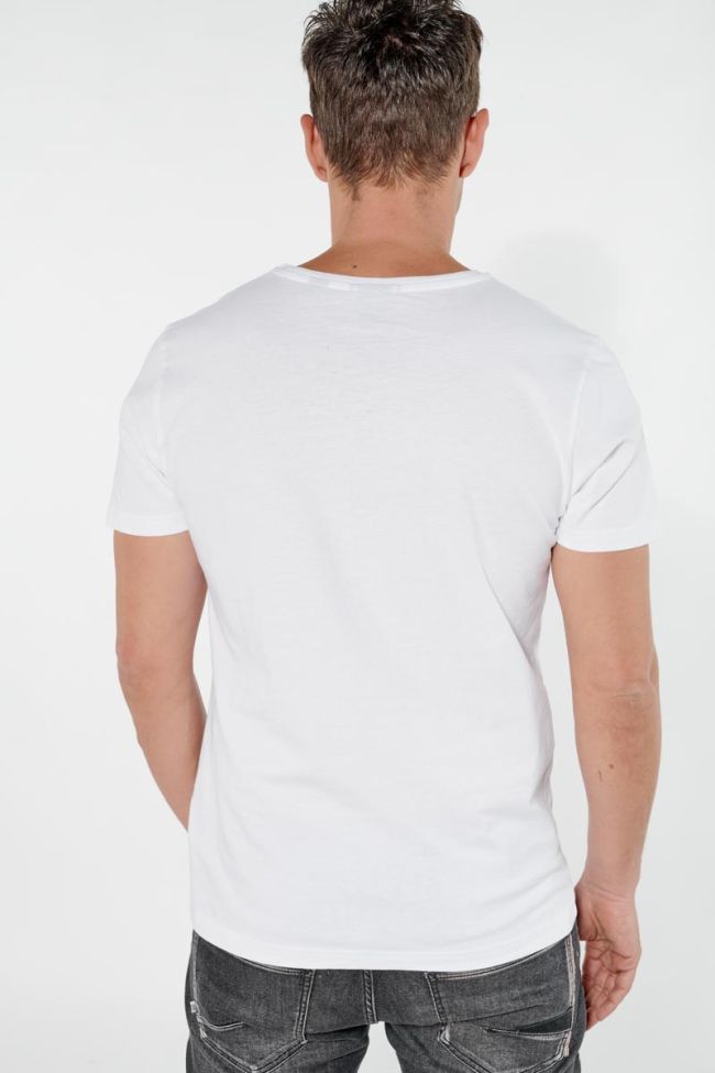 Printed white Colima t-shirt