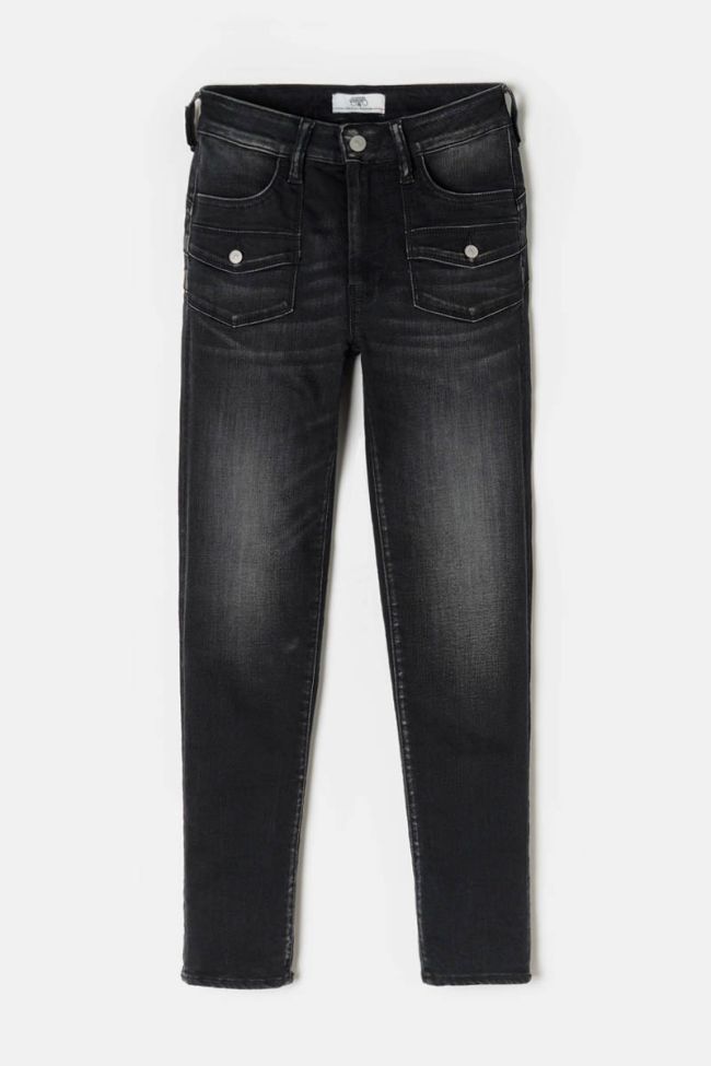 Fano pulp slim high waist 7/8th jeans black N°1