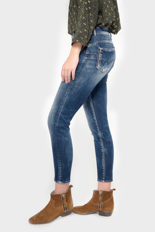 Rho pulp slim high waist 7/8th jeans blue N°2