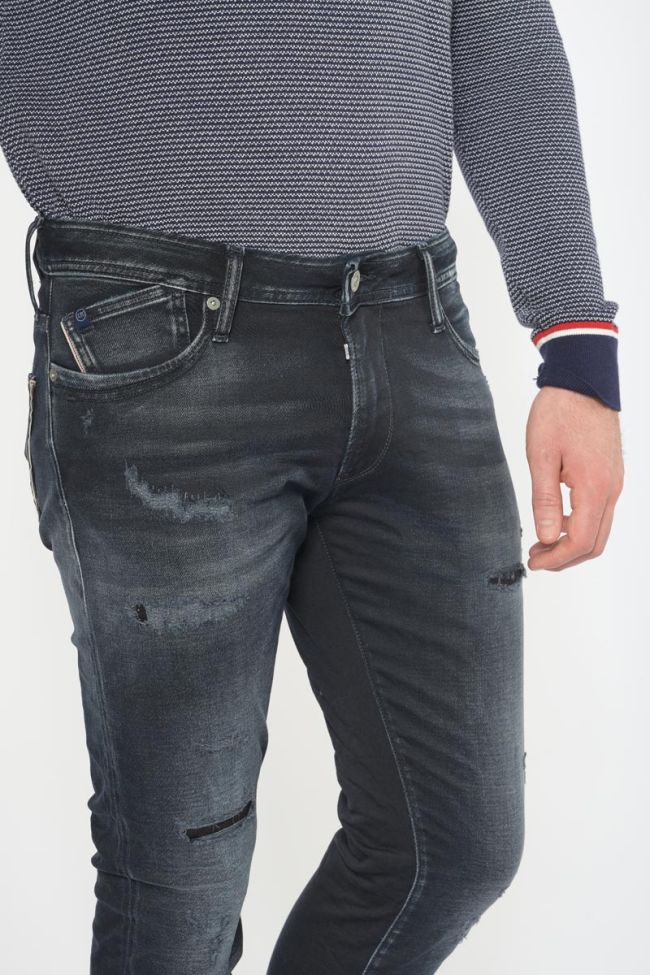 Jogg 700/11 adjusted jeans destroy blue-black N°1